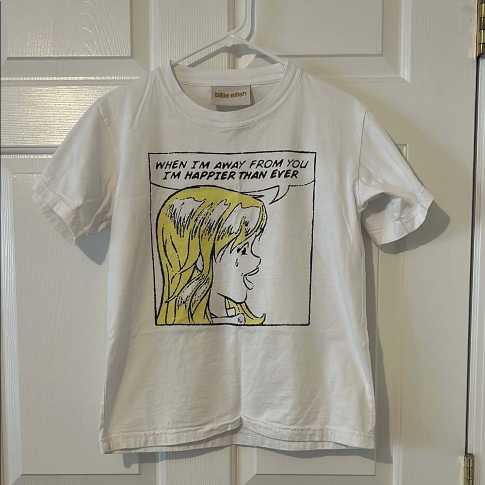 Billie Eilish Happier than Ever Tour T-shirt